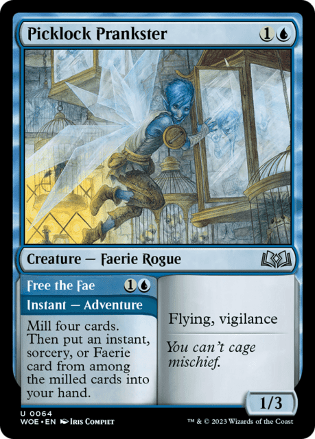 Picklock Prankster // Free the Fae (64) — Wilds of Eldraine