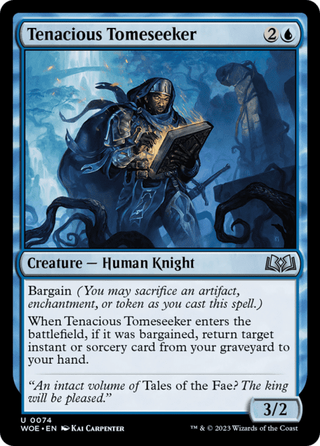 Tenacious Tomeseeker (74) — Wilds of Eldraine