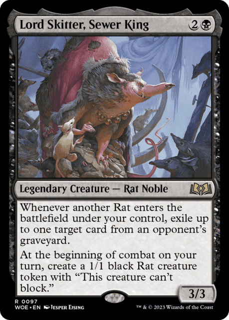 Lord Skitter, Sewer King (97) — Wilds of Eldraine