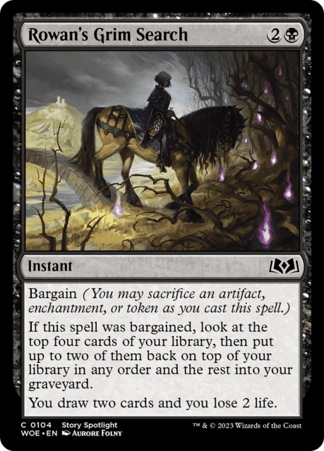 Rowan's Grim Search (104) — Wilds of Eldraine
