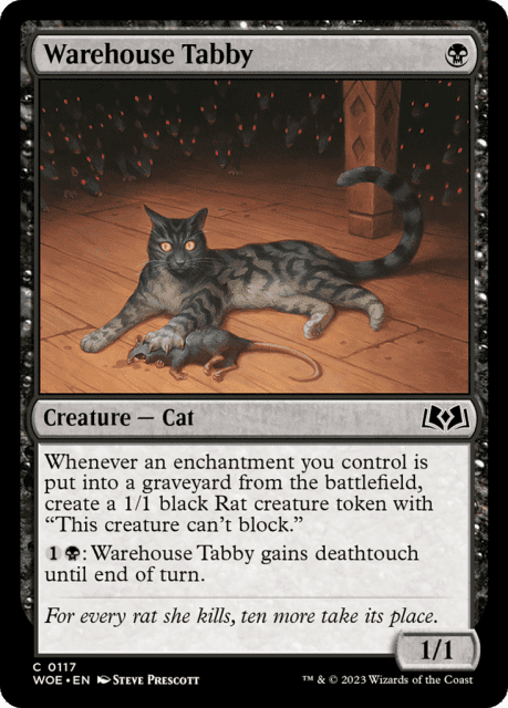 Warehouse Tabby (117) — Wilds of Eldraine