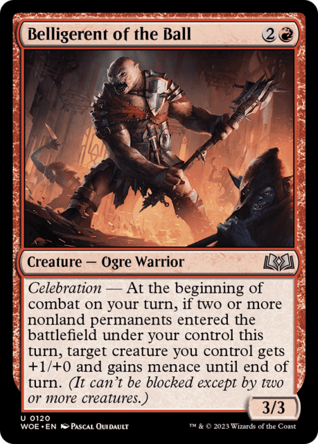 Belligerent of the Ball (120) — Wilds of Eldraine