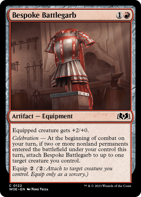 Bespoke Battlegarb (122) — Wilds of Eldraine
