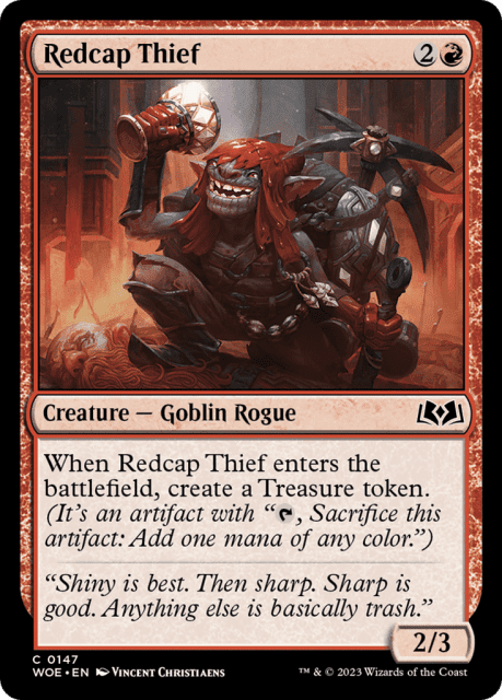 Redcap Thief (147) — Wilds of Eldraine
