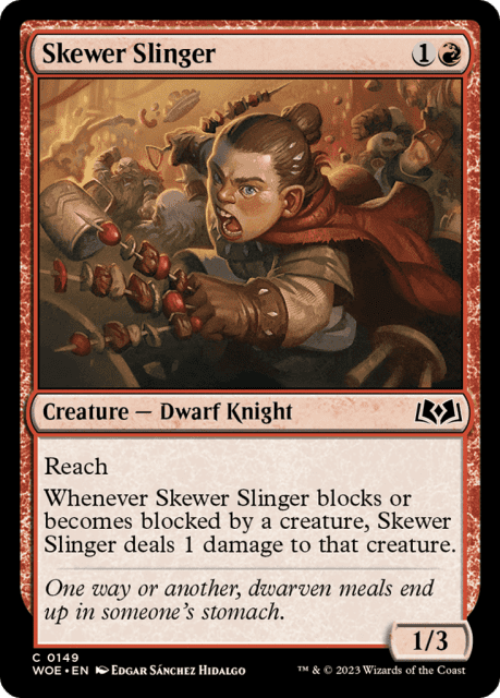 Skewer Slinger (149) — Wilds of Eldraine