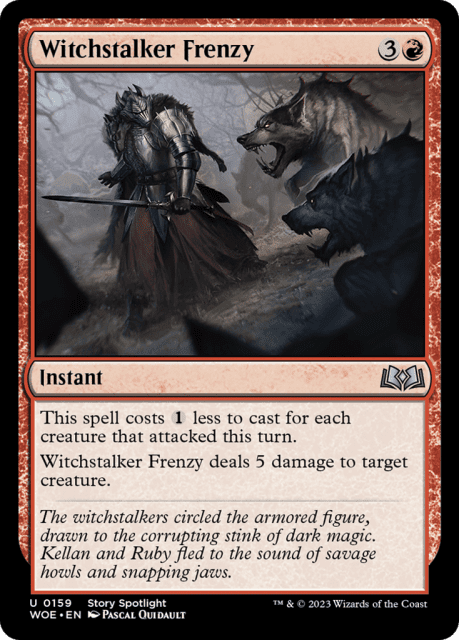 Witchstalker Frenzy (159) — Wilds of Eldraine