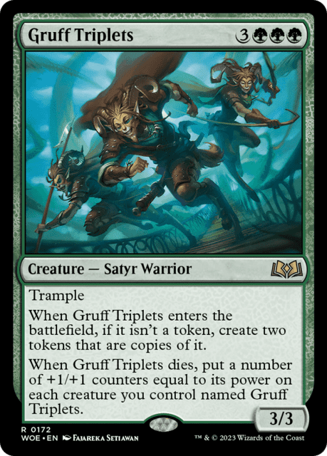 Gruff Triplets (172) — Wilds of Eldraine