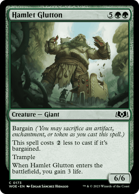 Hamlet Glutton (173) — Wilds of Eldraine
