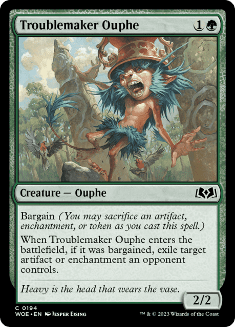Troublemaker Ouphe (194) — Wilds of Eldraine