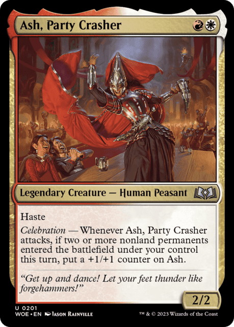 Ash, Party Crasher (201) — Wilds of Eldraine