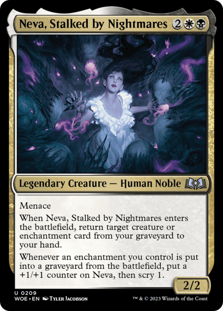 Neva, Stalked by Nightmares (209) — Wilds of Eldraine
