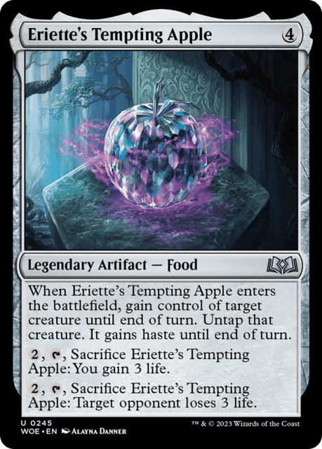 Eriette's Tempting Apple (245) — Wilds of Eldraine