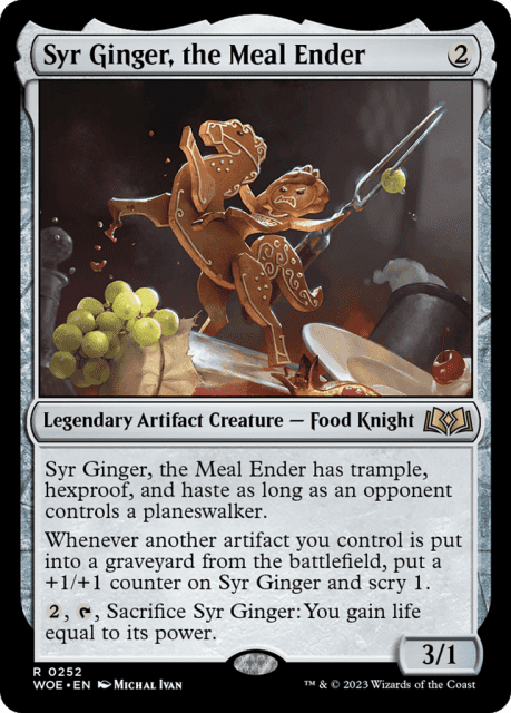 Syr Ginger, the Meal Ender (252) — Wilds of Eldraine