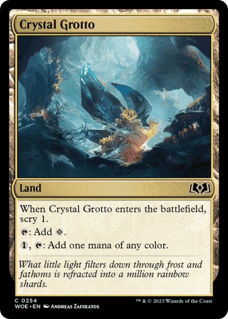 Crystal Grotto (254) — Wilds of Eldraine