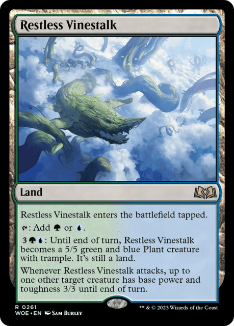 Restless Vinestalk (261) — Wilds of Eldraine