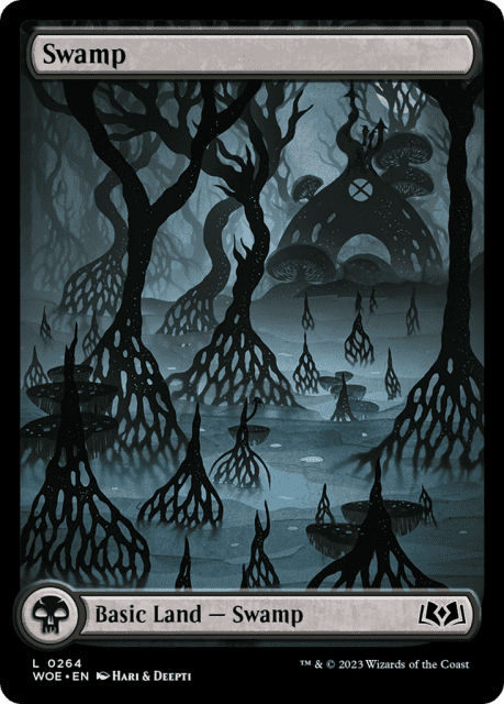 Swamp (264) — Wilds of Eldraine