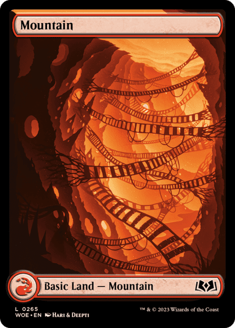 Mountain (265) — Wilds of Eldraine