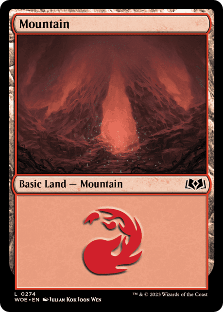 Mountain (274) — Wilds of Eldraine
