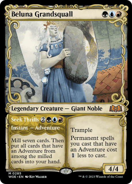 Beluna Grandsquall // Seek Thrills (285) — Wilds of Eldraine