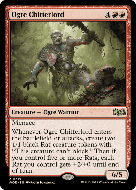 Ogre Chitterlord (319) — Wilds of Eldraine