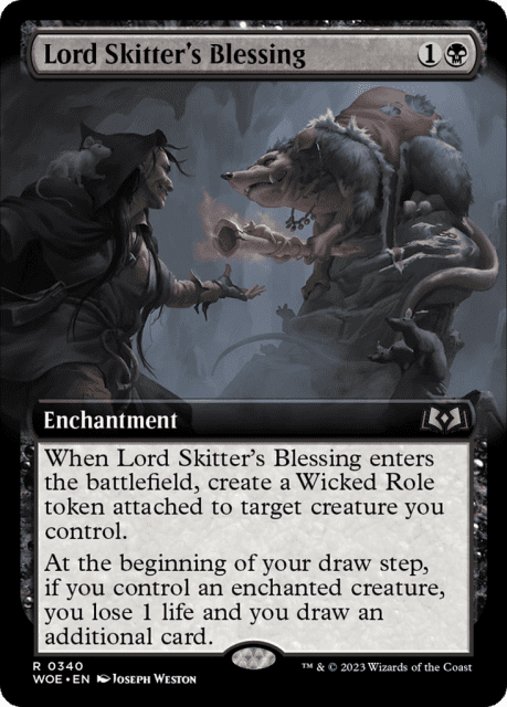 Lord Skitter's Blessing (340) — Wilds of Eldraine