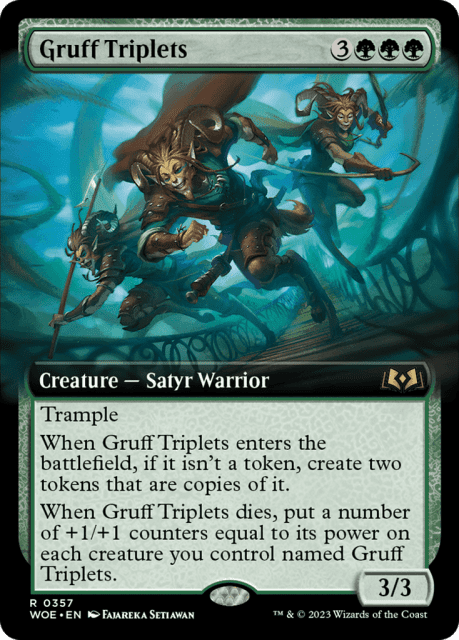Gruff Triplets (357) — Wilds of Eldraine