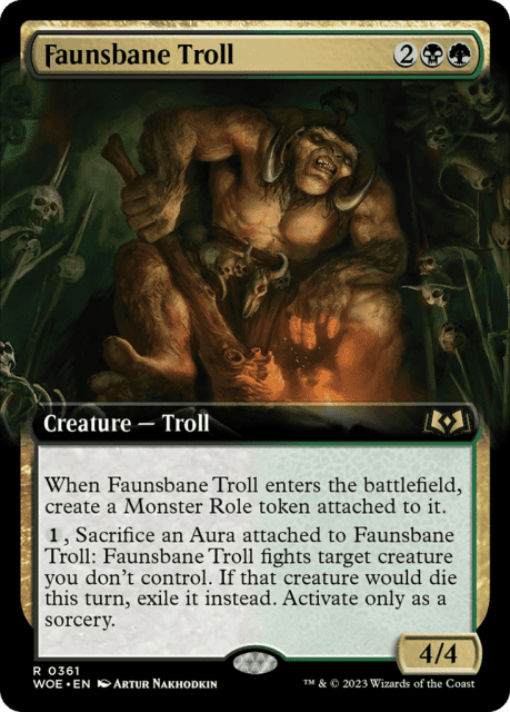 Faunsbane Troll (361) — Wilds of Eldraine