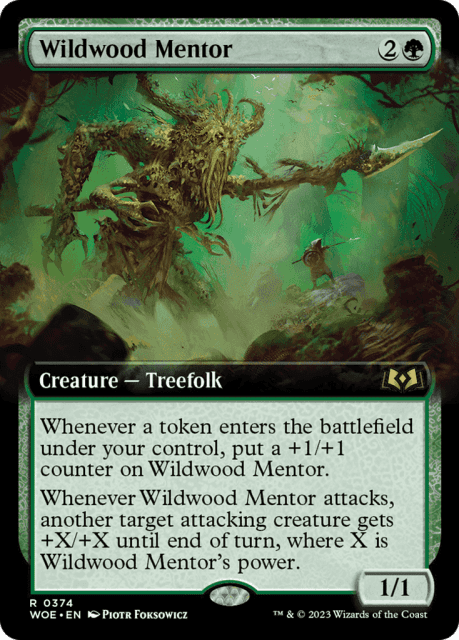 Wildwood Mentor (374) — Wilds of Eldraine