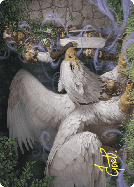 Dutiful Griffin (3) — Wilds of Eldraine Art Series