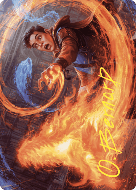 Frantic Firebolt (16) — Wilds of Eldraine Art Series