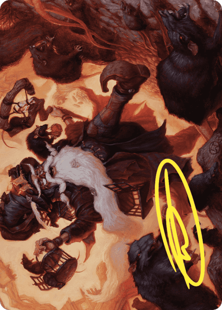 Tattered Ratter (20) — Wilds of Eldraine Art Series