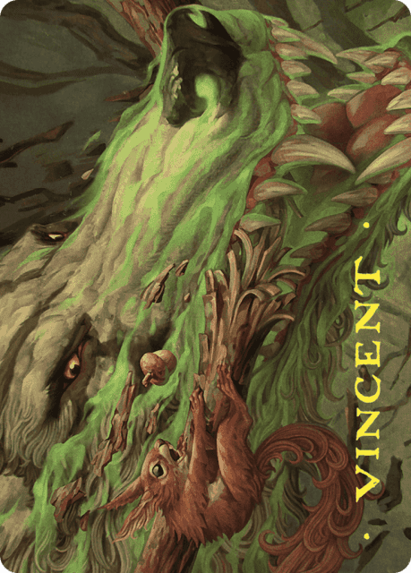 Leaping Ambush (26) — Wilds of Eldraine Art Series