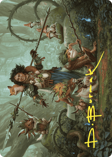 Ellivere of the Wild Court (49) — Wilds of Eldraine Art Series