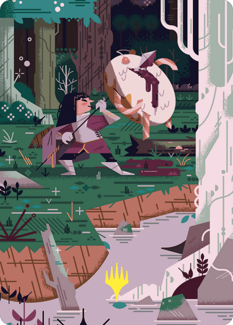 Stab Wound (69) — Wilds of Eldraine Art Series