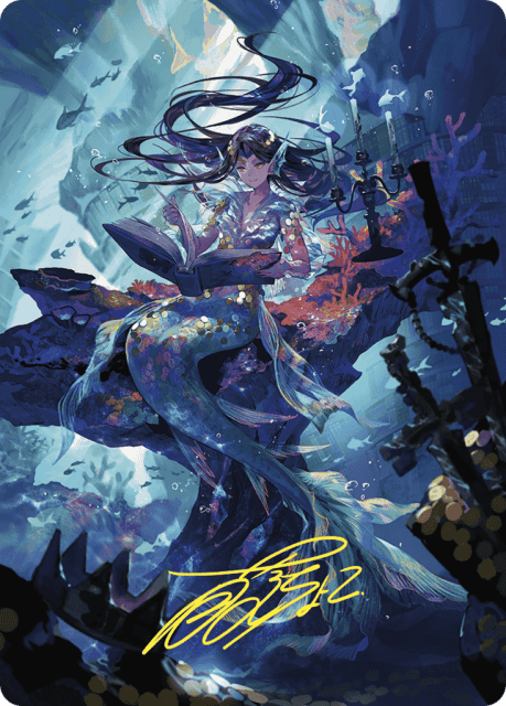 Rhystic Study (79) — Wilds of Eldraine Art Series