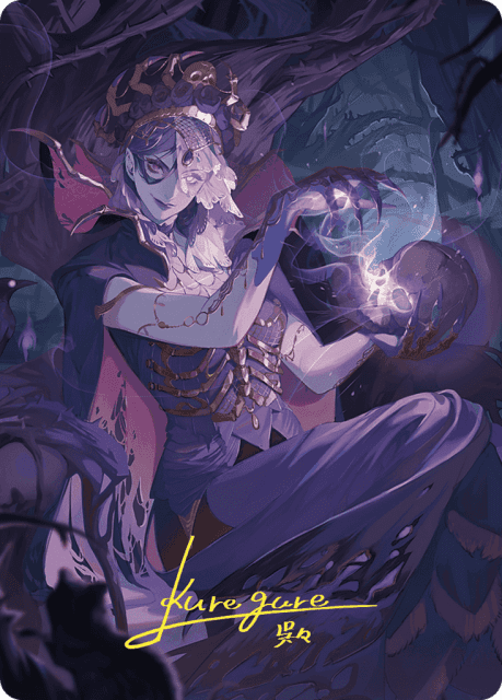 Necropotence (80) — Wilds of Eldraine Art Series