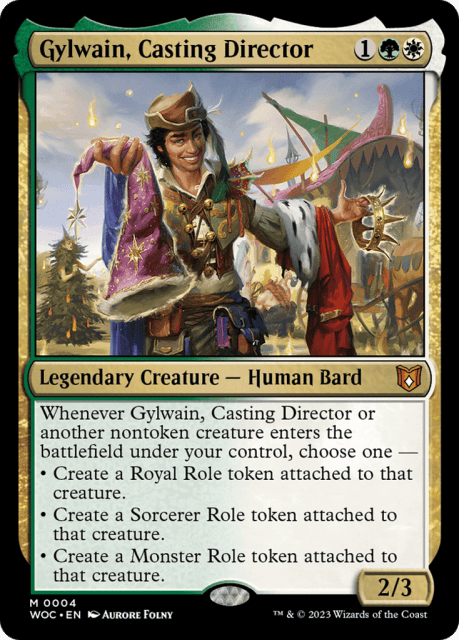 Gylwain, Casting Director (4) — Wilds of Eldraine Commander