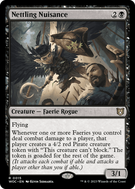 Nettling Nuisance (15) — Wilds of Eldraine Commander