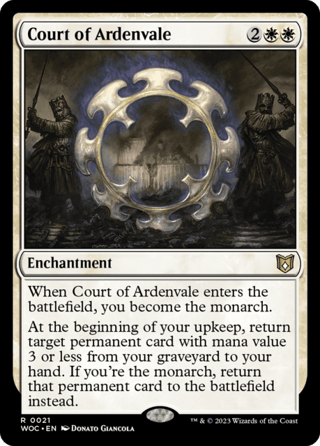 Court of Ardenvale (21) — Wilds of Eldraine Commander