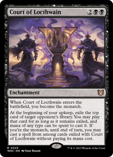 Court of Locthwain (23) — Wilds of Eldraine Commander