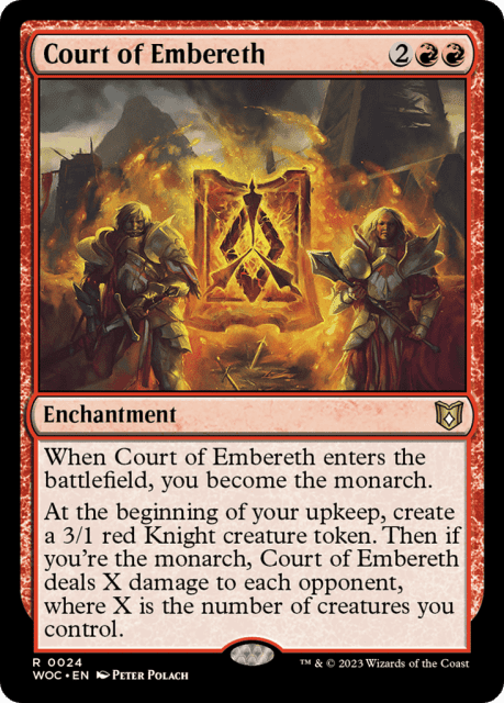 Court of Embereth (24) — Wilds of Eldraine Commander