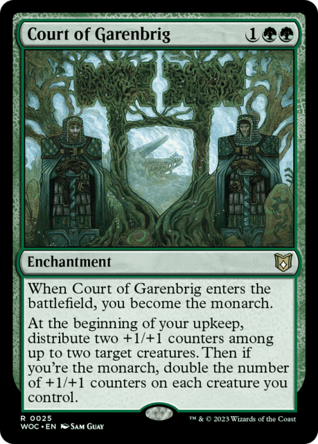 Court of Garenbrig (25) — Wilds of Eldraine Commander