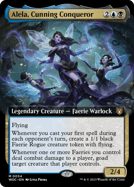 Alela, Cunning Conqueror (34) — Wilds of Eldraine Commander