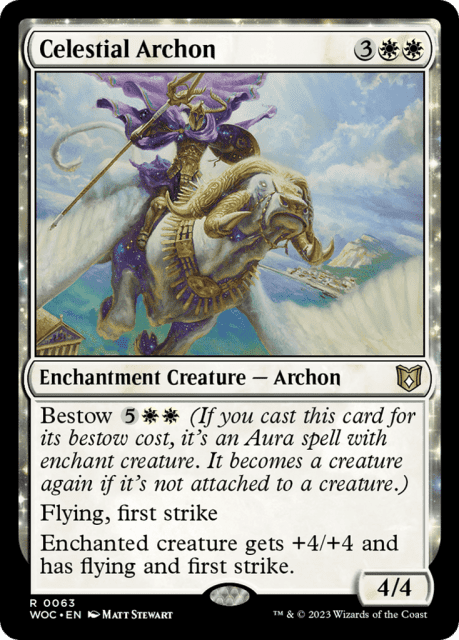 Celestial Archon (63) — Wilds of Eldraine Commander