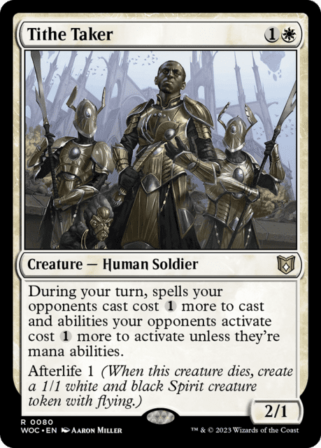 Tithe Taker (80) — Wilds of Eldraine Commander