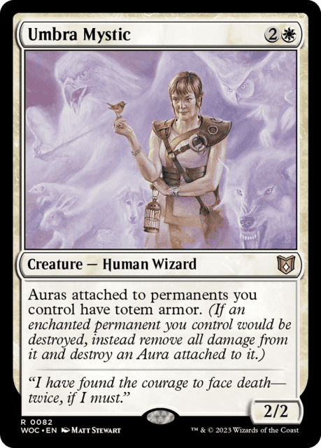 Umbra Mystic (82) — Wilds of Eldraine Commander