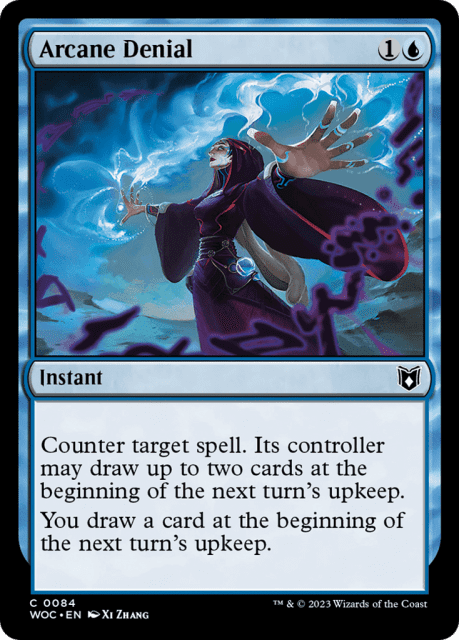 Arcane Denial (84) — Wilds of Eldraine Commander