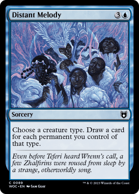 Distant Melody (89) — Wilds of Eldraine Commander