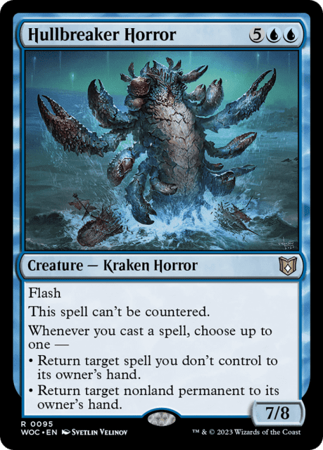 Hullbreaker Horror (95) — Wilds of Eldraine Commander