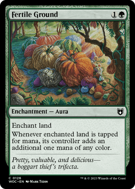 Fertile Ground (126) — Wilds of Eldraine Commander